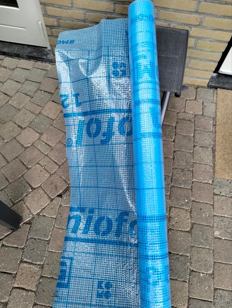 MIOFOL 125G Waterkerende Dampdoorlatende Folie 1,5x25m, Overige materialen, Dakisolatie, Nieuw, 15 m² of meer
