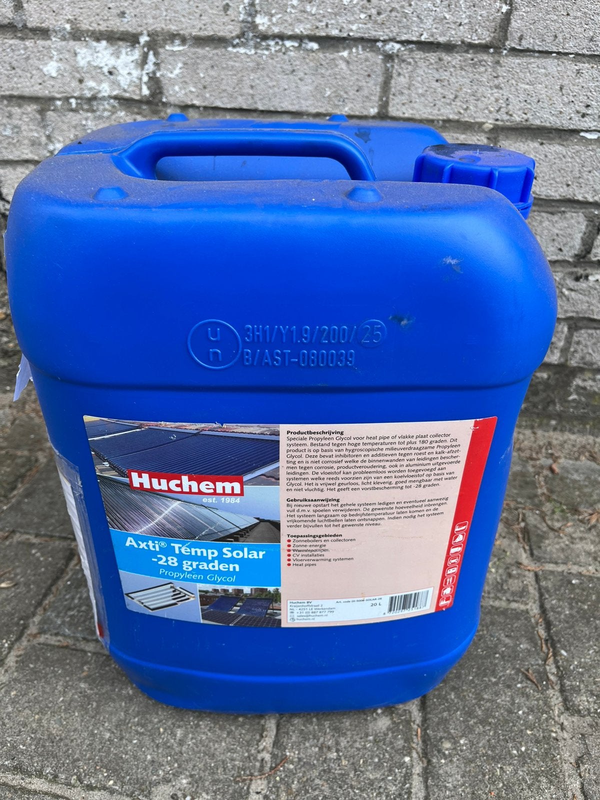 Glycol tbv solarsysteem. Nieuwe kan 20 liter Huchen, Ophalen, Nieuw, Boiler, Minder dan 3 jaar oud