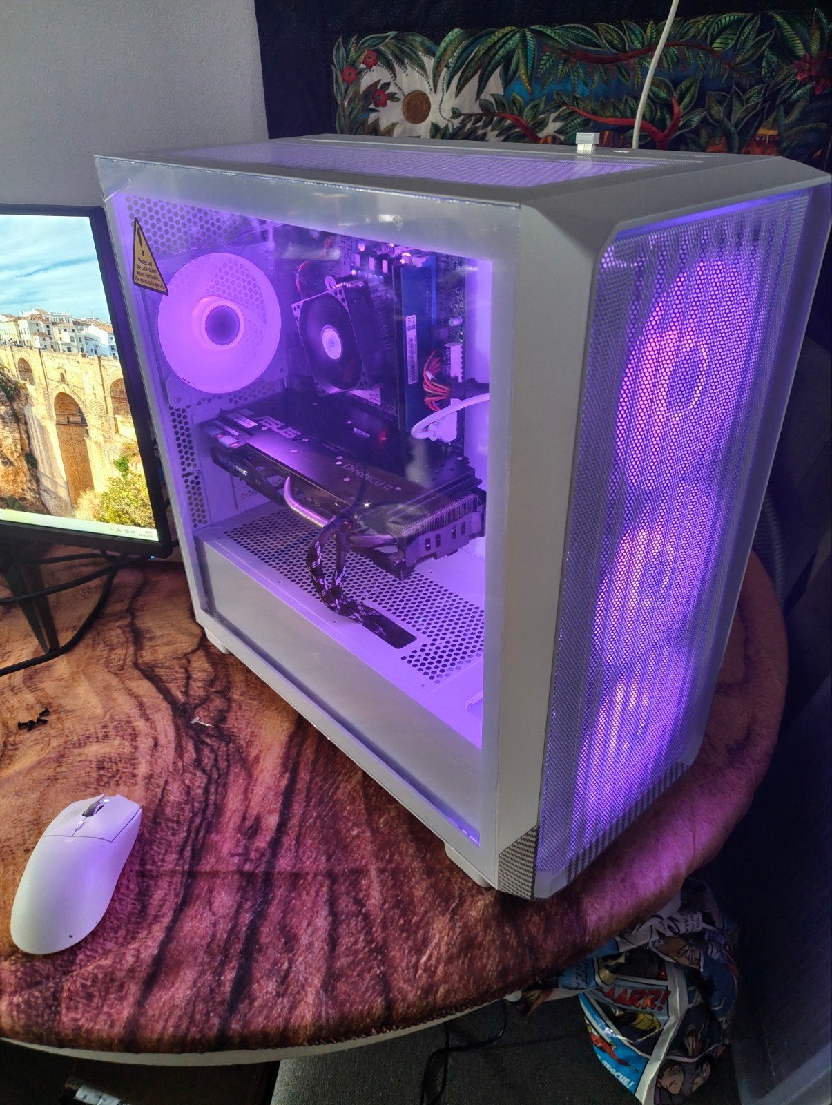 Gaming PC i5-7400, 16GB RAM, SSD+HDD, RGB Case, Ophalen, Gebruikt, 256GB SSD + 512GB HDD, HDD