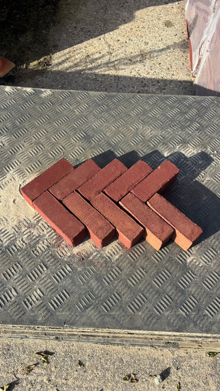 Straatbakstenen Wienerberger dikformaat 7-duimer rood, Tuin en Terras, Ophalen, Overige materialen, Klinkers, Nieuw