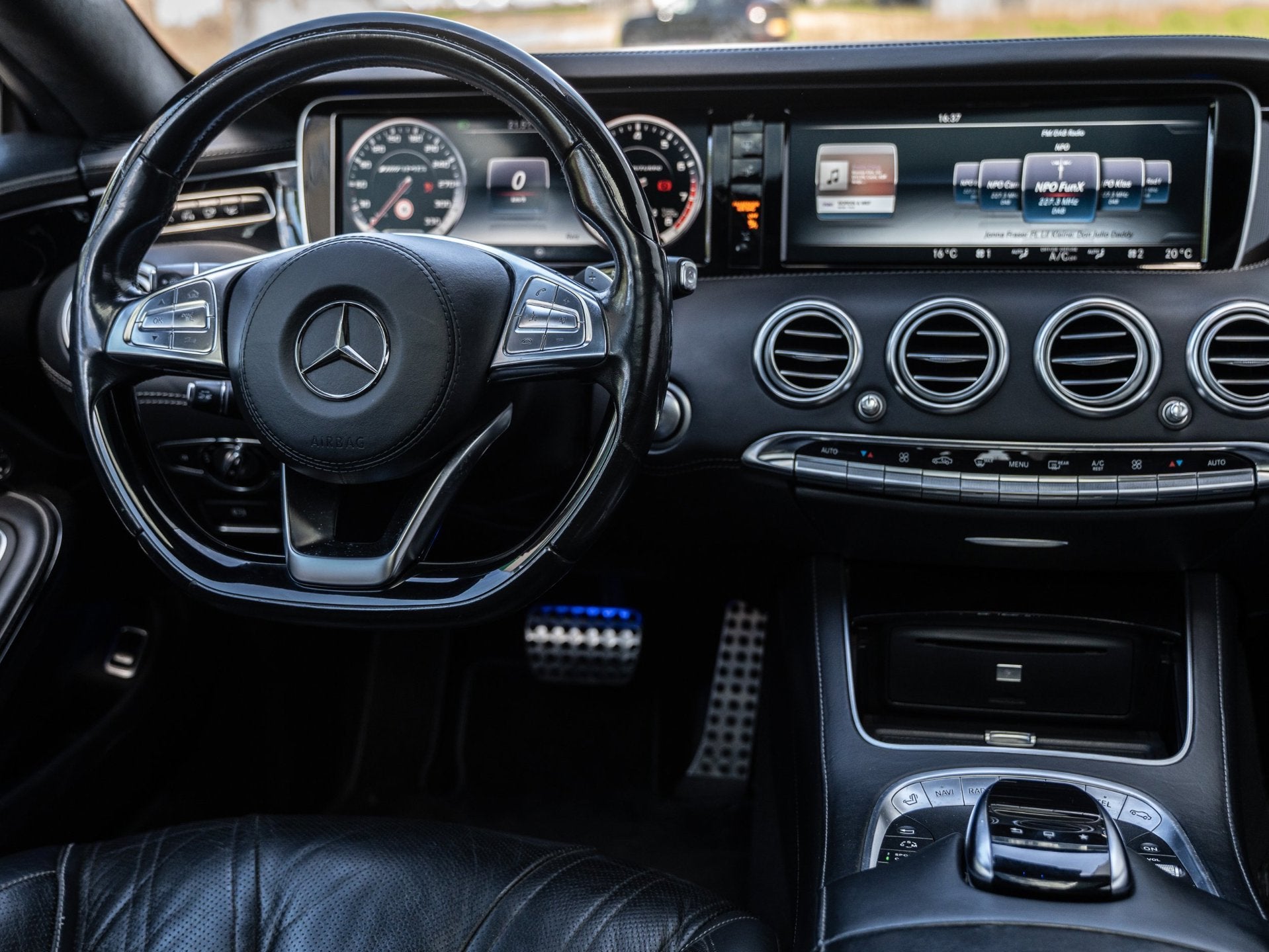 Mercedes-Benz S-klasse Coupé AMG 63 4Matic - S63 - HEAD-UP, Automaat, 5461 cc, Gebruikt, 4 stoelen