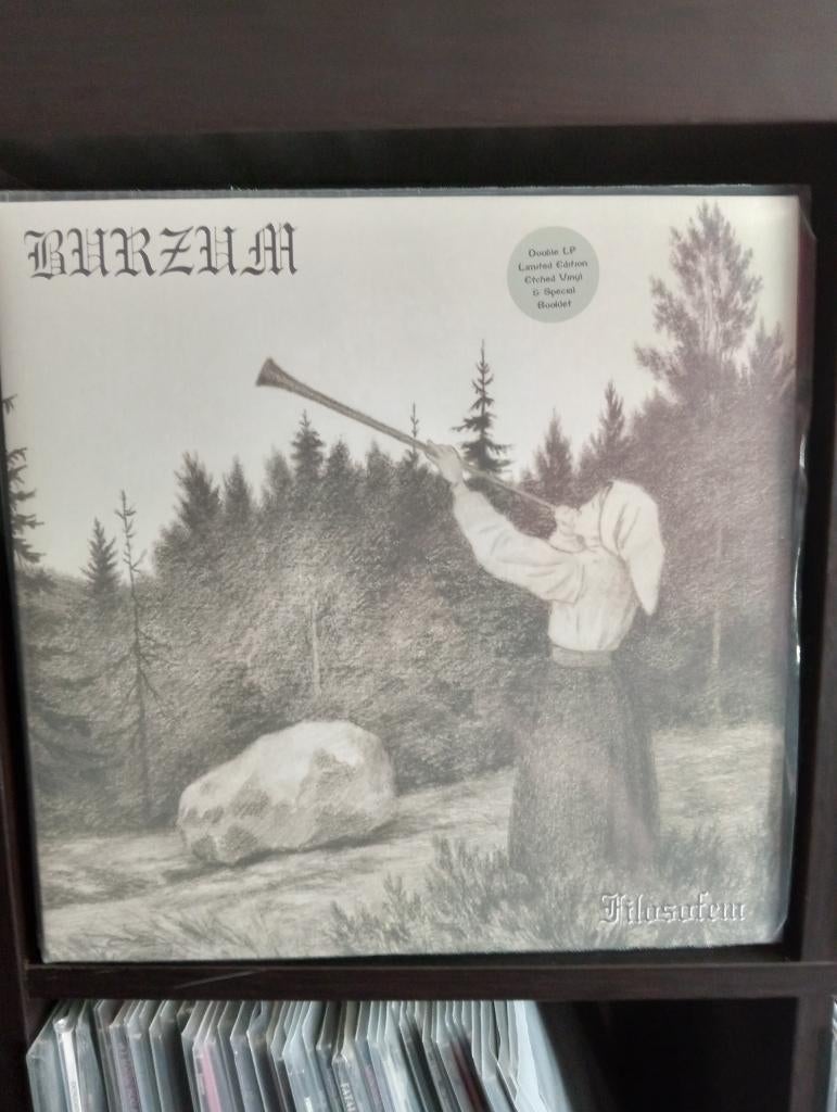 Burzum Filosofem 2LP Black Metal Mayhem Emperor Satyricon, Verzenden, Zo goed als nieuw
