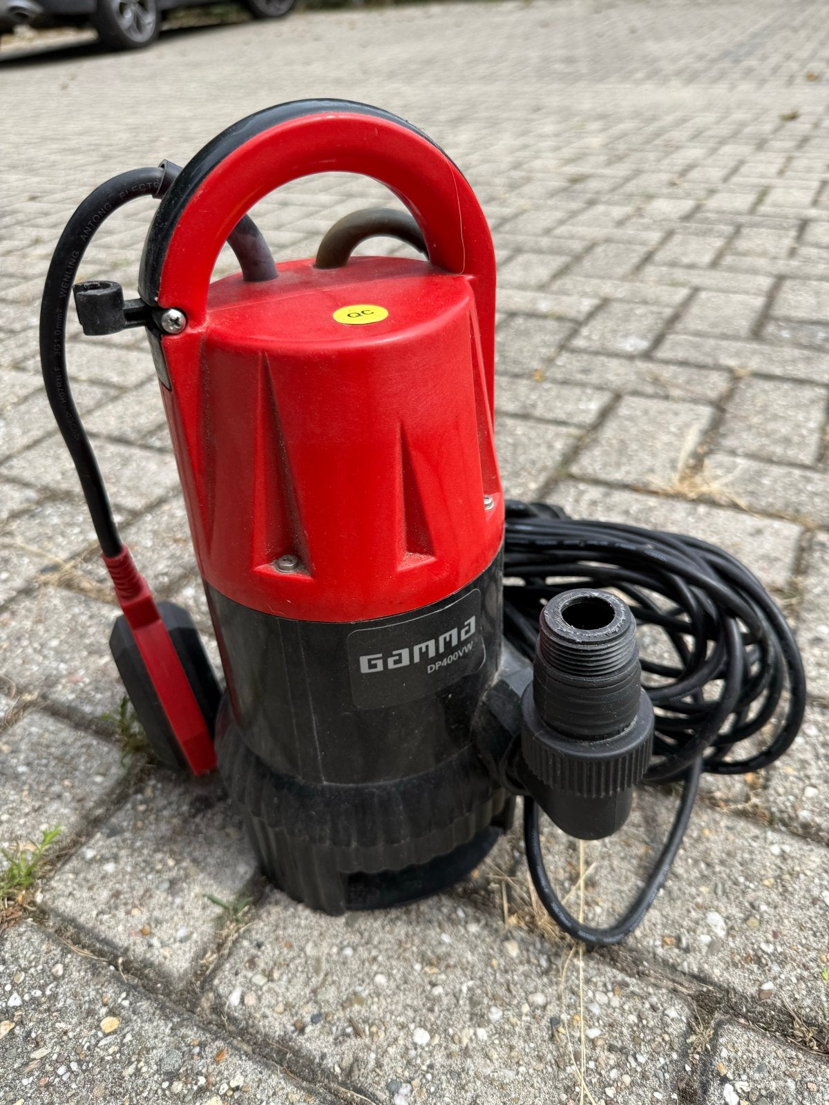 Gamma Dompelpomp DP400VW - Prima werkend, weinig gebruikt, Ophalen, Zo goed als nieuw, Elektrisch, Dompelpomp