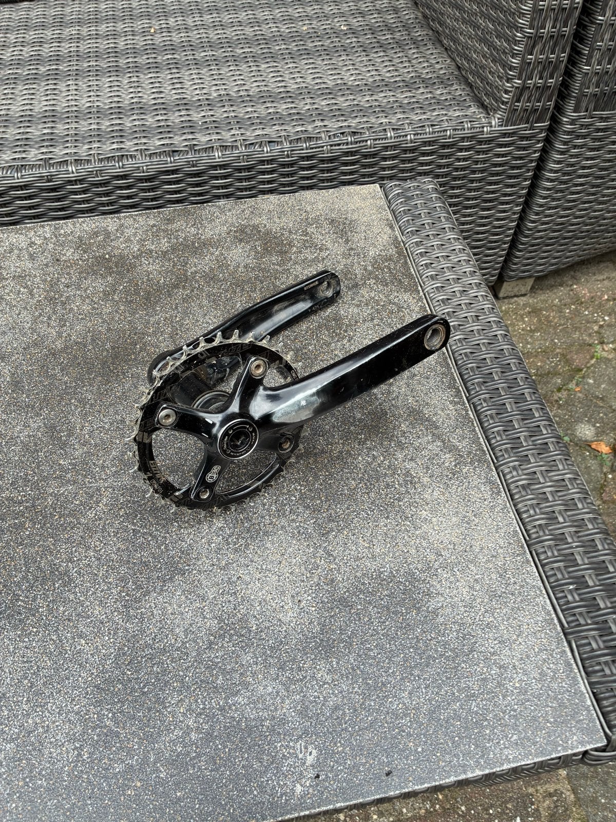 SRAM Mountainbike Crankstel, Fietsen en Brommers, Ophalen of Verzenden, Gebruikt, Mountainbike, Crankstel of Pedalen