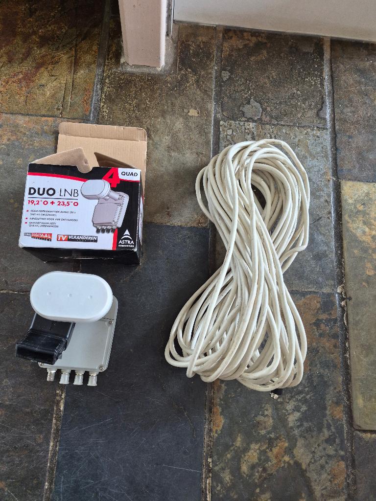 Complete Canal Digitaal Schotelset, Ophalen, Gebruikt, (Schotel)antenne, Overige merken