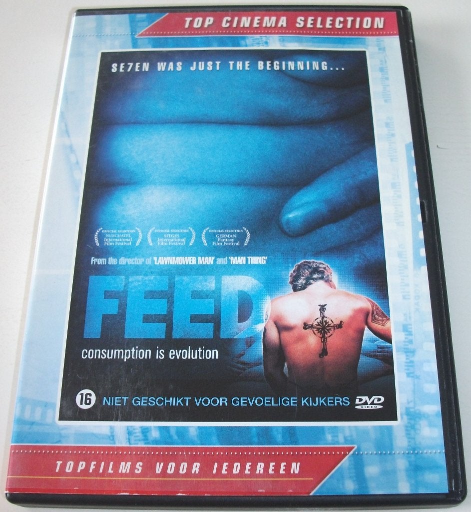 Dvd *** FEED *** Se7en was just the beginning..., Engels, Alle leeftijden, Nederlands, Ophalen of Verzenden