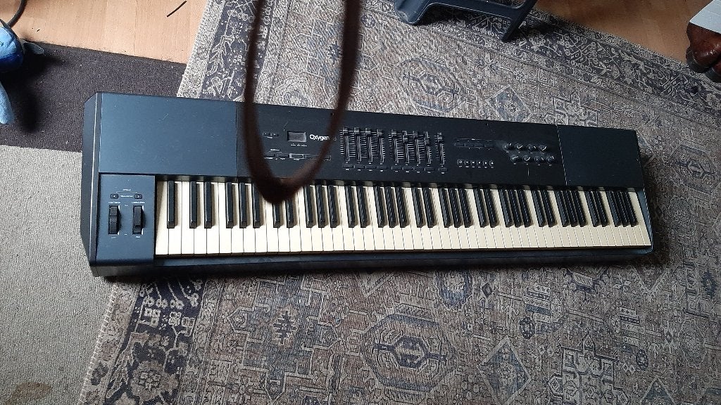 Oxigen 88 Midi Keybord met gewogen toetsen, Gebruikt, 88 toetsen, Aanslaggevoelig, Ophalen