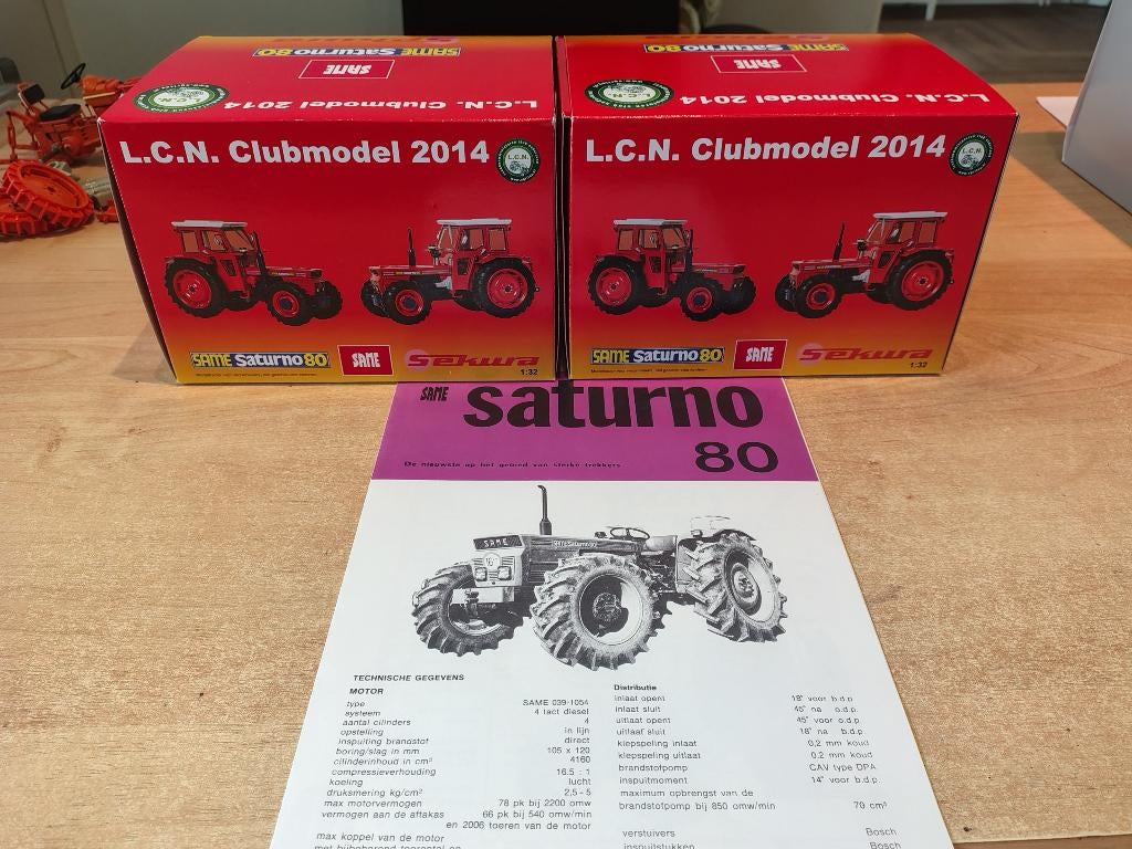 Same saturno lcn clubmodel, Ophalen of Verzenden, Nieuw, Tractor of Landbouw, Overige merken