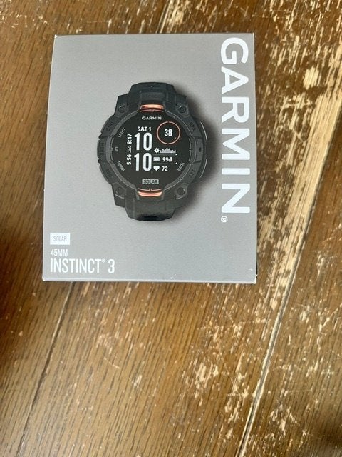 Garmin Instinct 3 solar nieuw