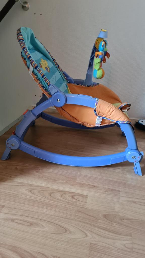 Fisher-Price Wipstoel met Speelboog - Gebruikt, Kinderen en Baby's, Wipstoeltjes, Verzenden