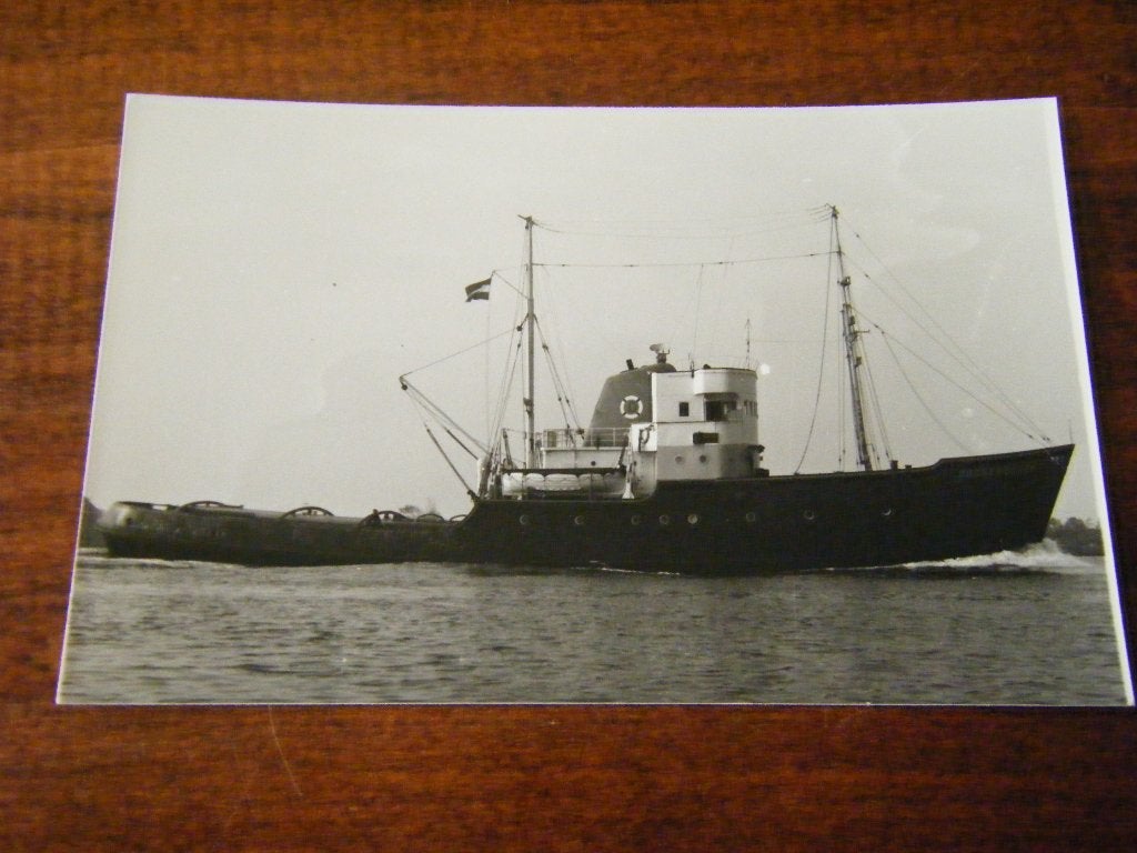 W39 - Sleepboot Doggersbank - Mooi/Oud, Ophalen of Verzenden, Gebruikt, Kaart, Foto of Prent