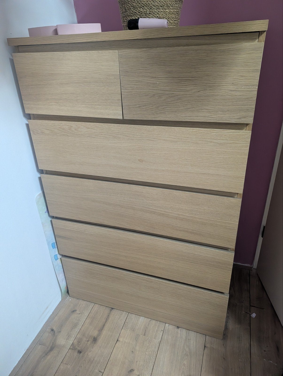 nette malm ladekast, Huis en Inrichting, Ophalen, 5 laden of meer, 100 tot 150 cm, 50 tot 100 cm