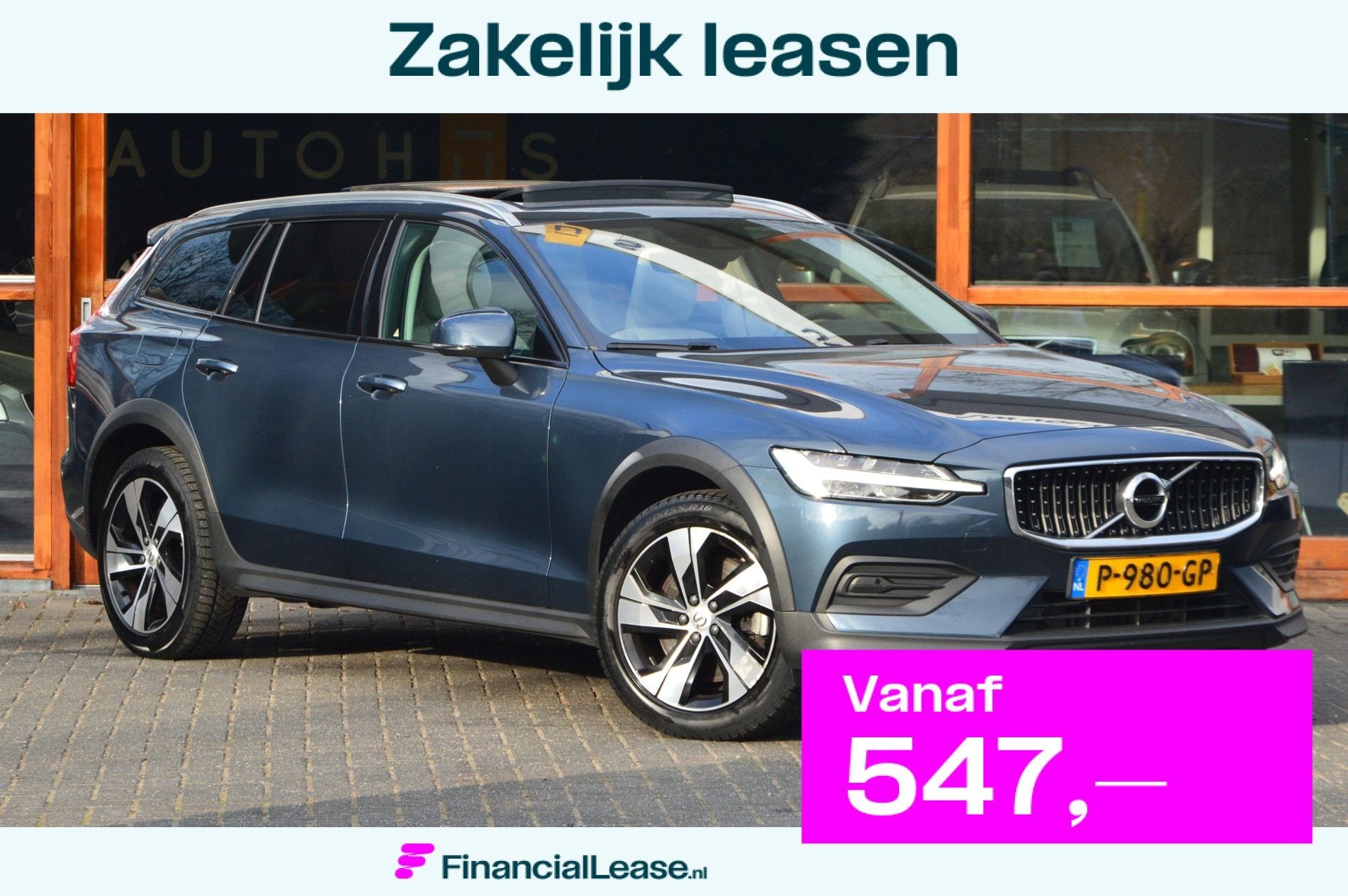 Volvo V60 Cross Country B5 AWD | Panoramadak | Adaptive Crui, Dealer onderhouden, 15 km/l, 4 cilinders, 1969 cc
