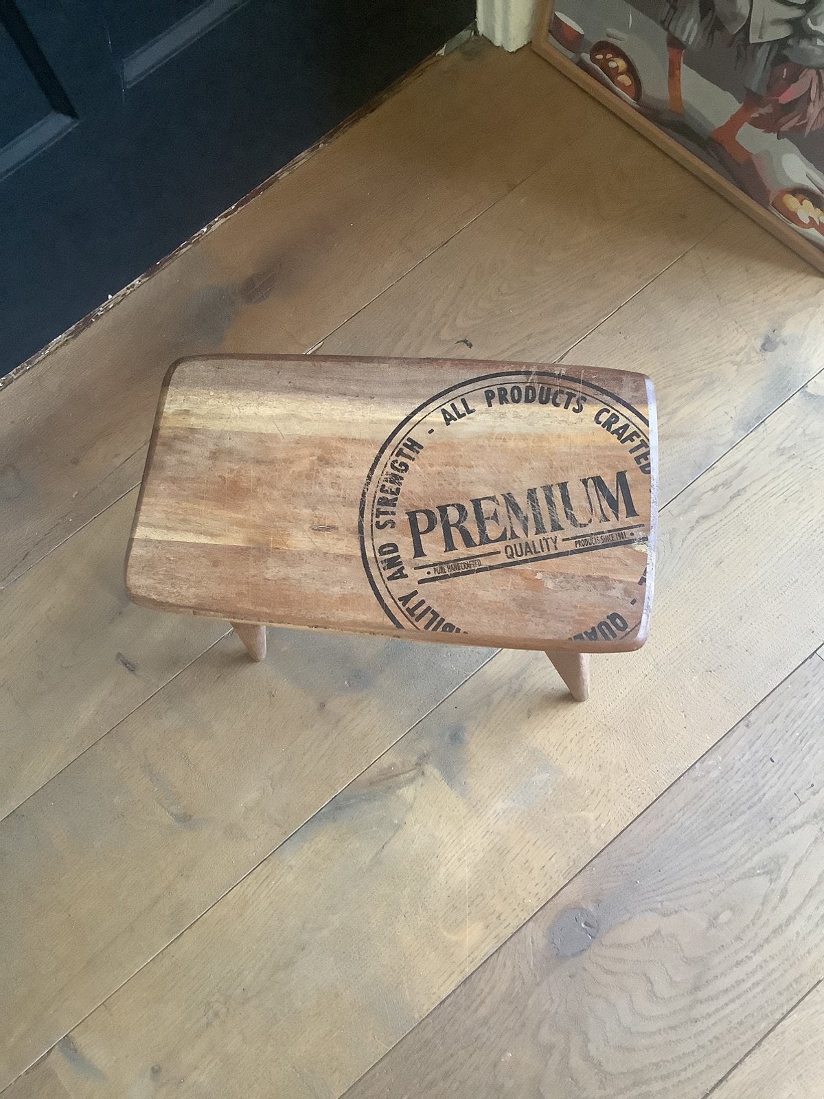 Krukje vintage pastoe eiken letters €20, Ophalen, Zo goed als nieuw