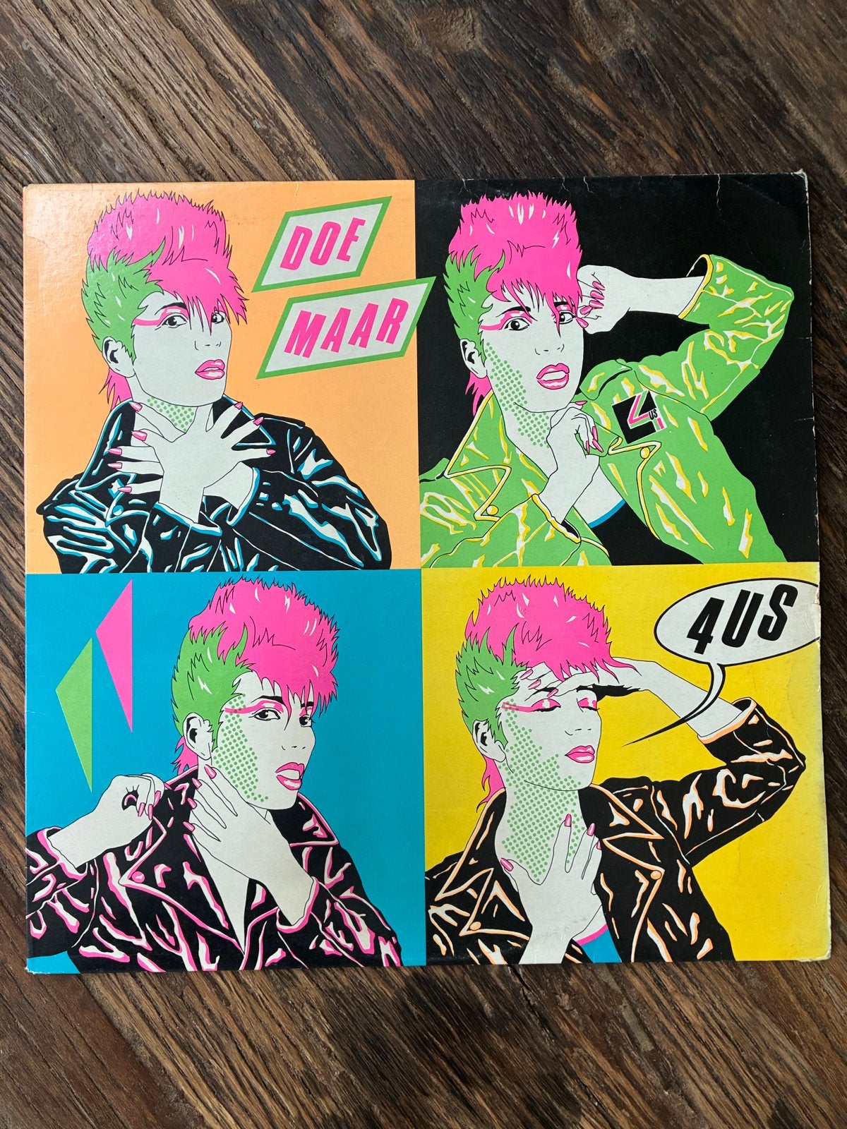 Doe Maar - 4US LP (1983) - Pop/New Wave Vinyl, Cd's en Dvd's, LP, Gebruikt, Pop, Originele persing