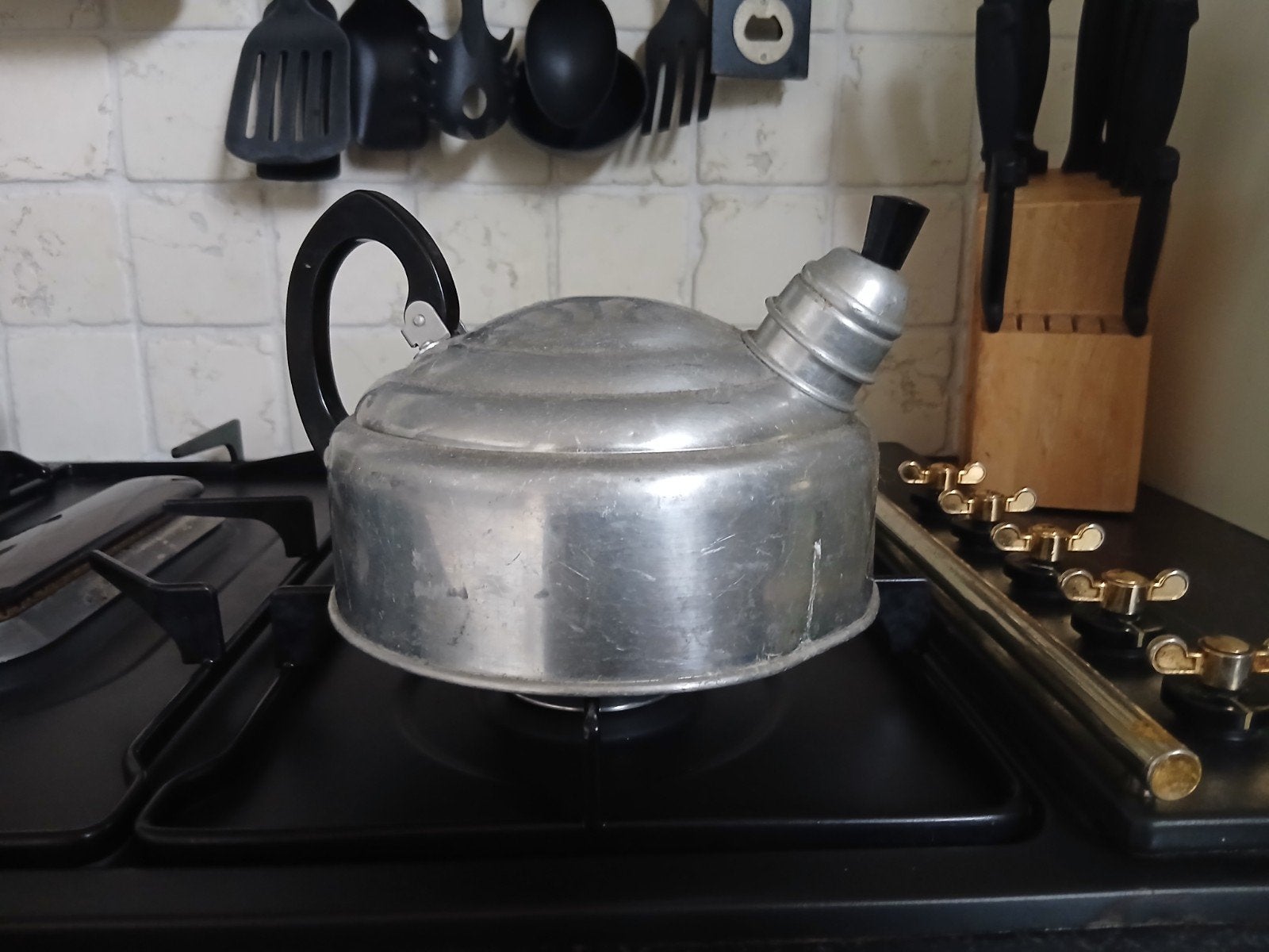 vintage fluitketel, Ophalen, Overige materialen