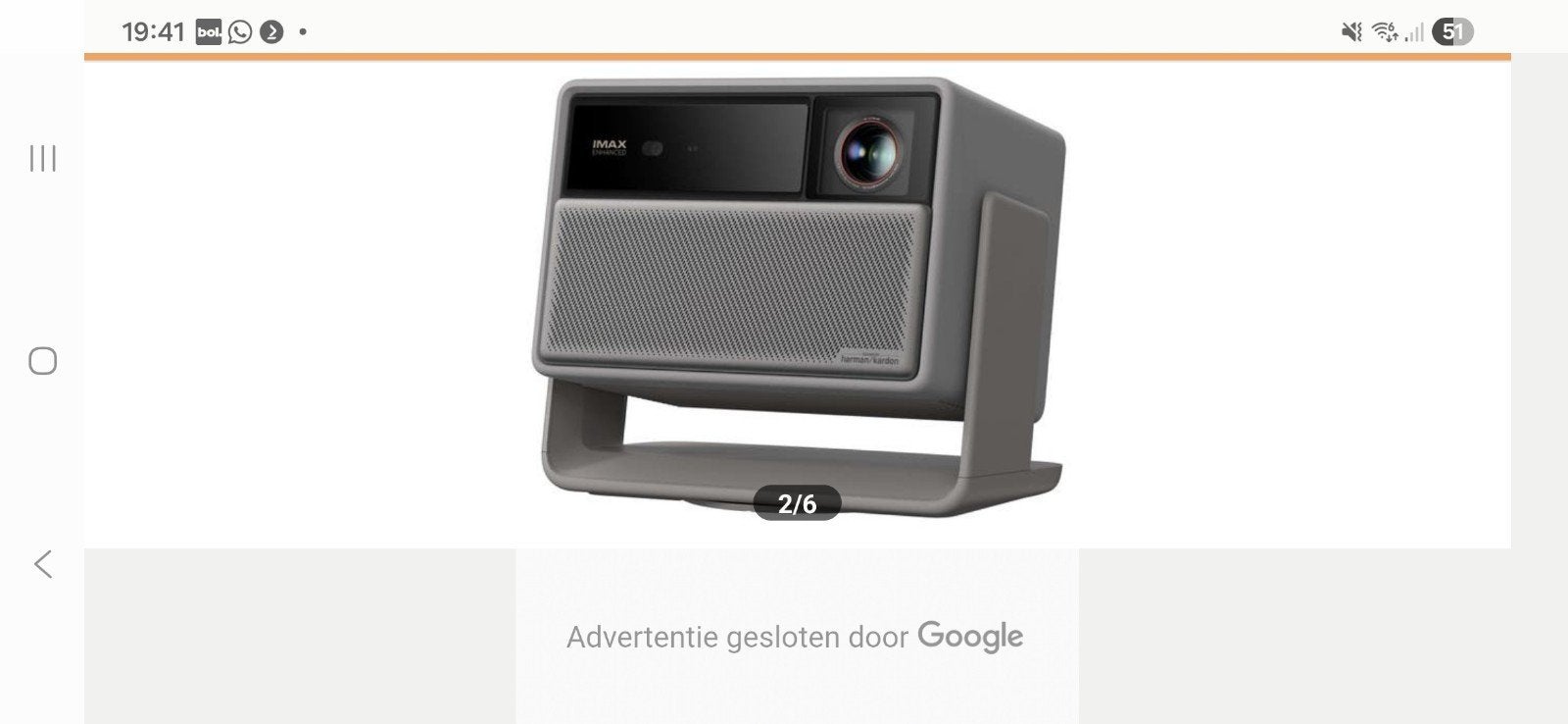 Gezocht Xgimi horizon 20 pro of max  of JMGO N3, Ophalen of Verzenden, Zo goed als nieuw, Ultra HD (4K)