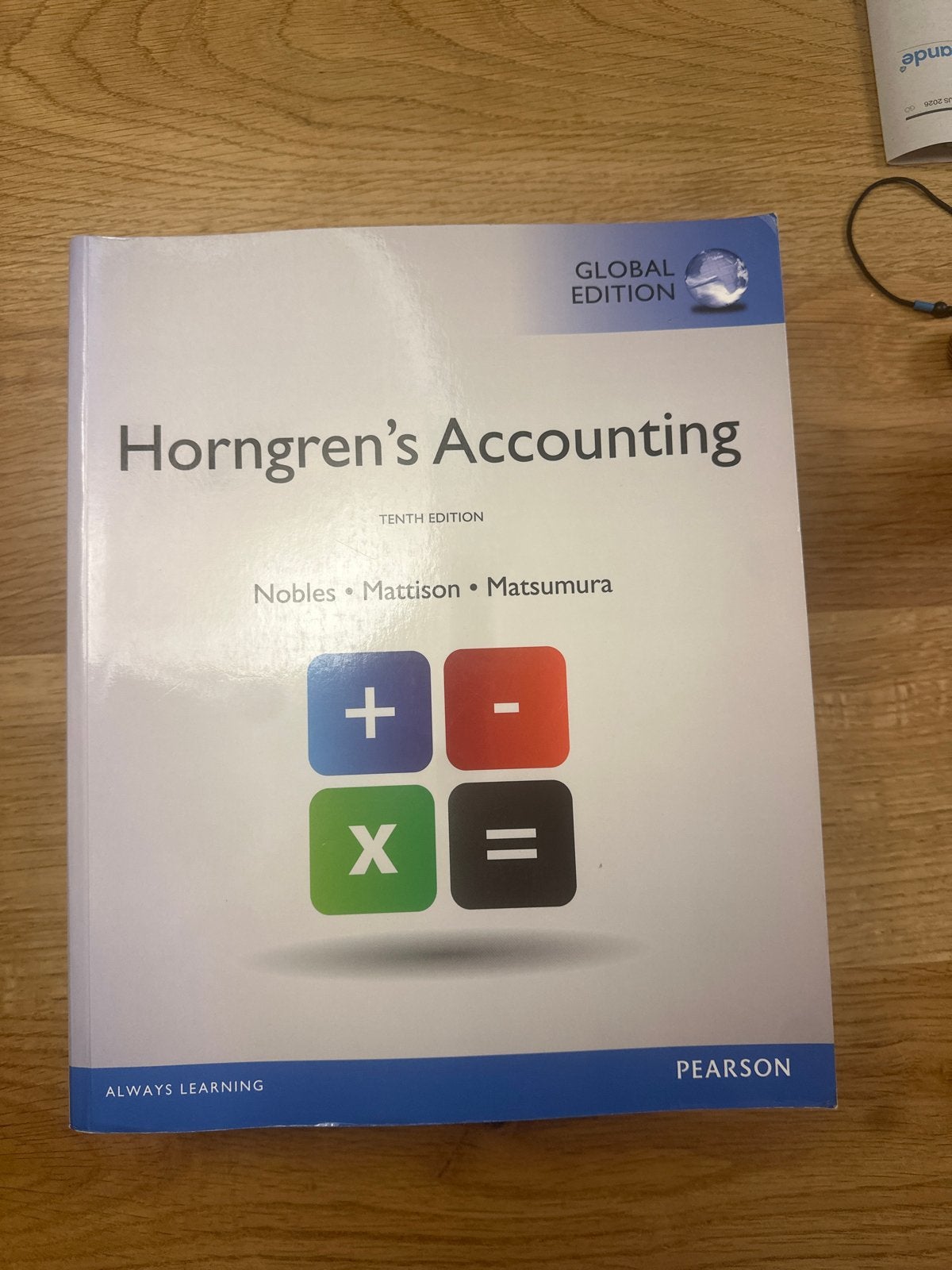 Horngren's Accounting - Tiende Editie, Boeken, Ophalen of Verzenden, Zo goed als nieuw, Accountancy en Administratie