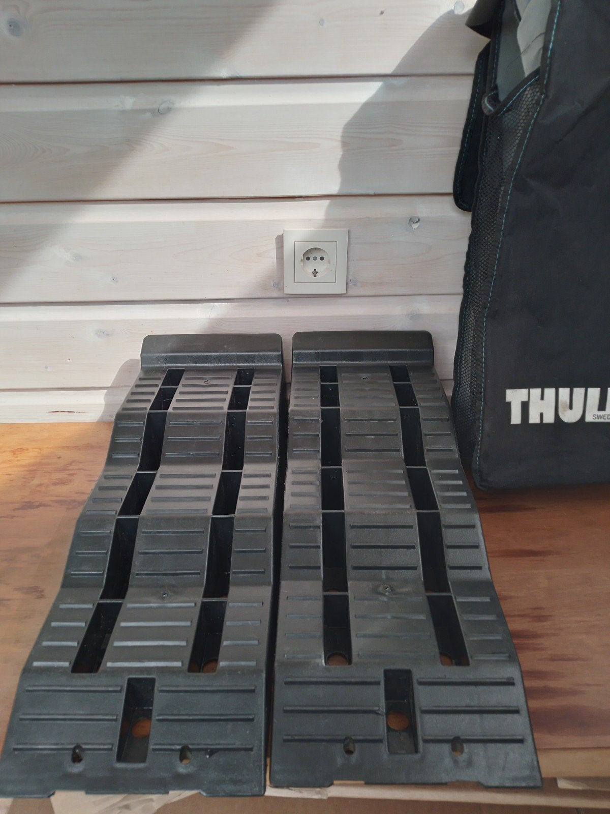 Thule Levelers - Caravan/Camper Leveling Ramps, Caravans en Kamperen, Ophalen of Verzenden, Gebruikt