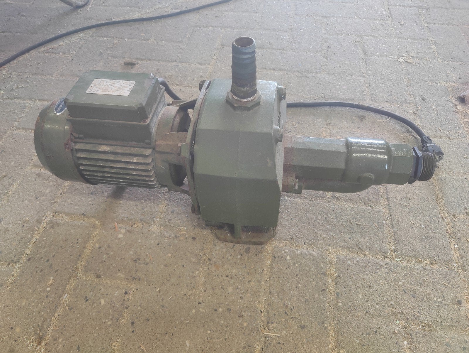 SAER Wildkamp M/150 Waterpomp - 230V, 1.1kW, Tuin en Terras, Waterpompen, Ophalen of Verzenden, Gebruikt, Elektrisch, Overige typen
