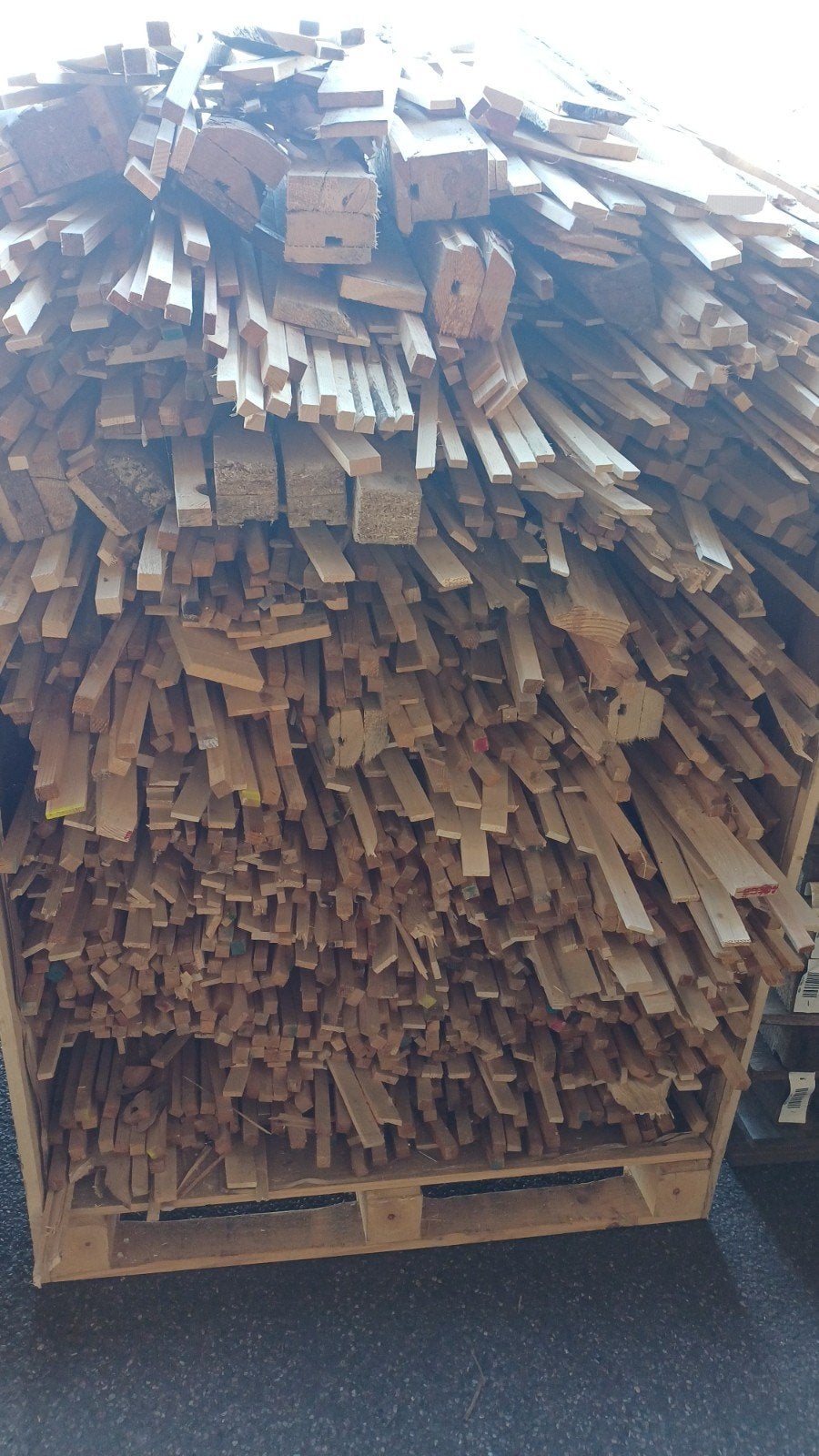 aanmaak hout. ongeveer 1,5 cbm, Tuin en Terras, Minder dan 3 m³, Ophalen
