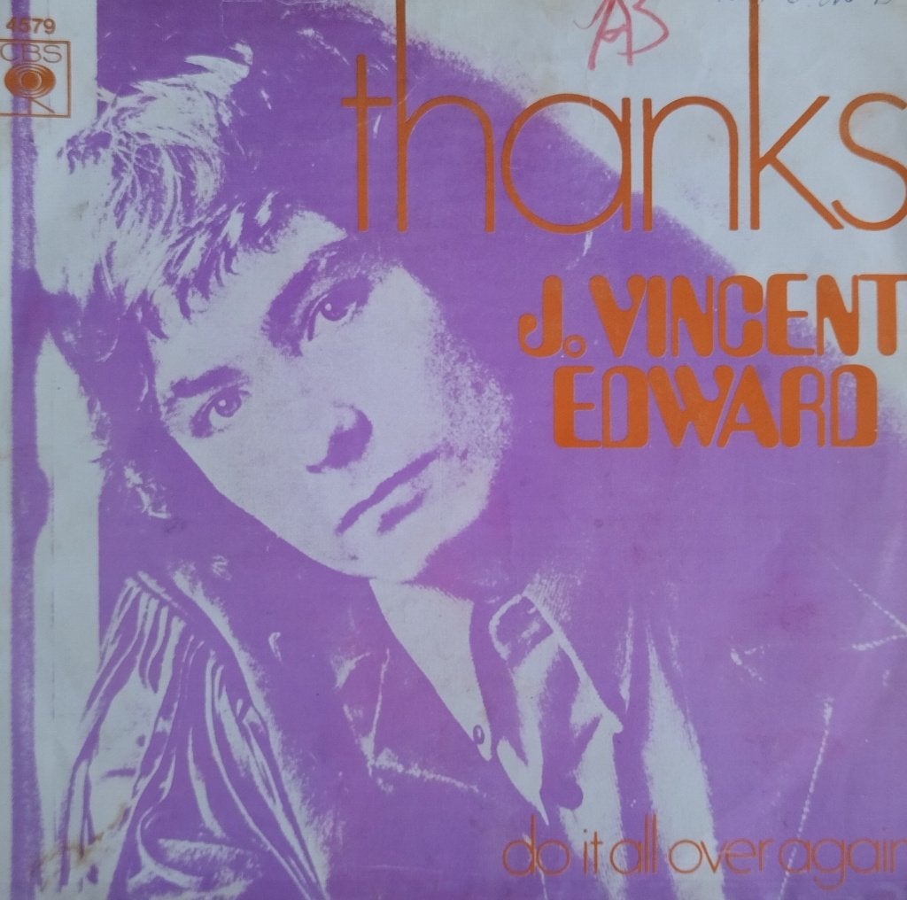 J.Vincent Edwards - Thanks, Verzenden, Zo goed als nieuw