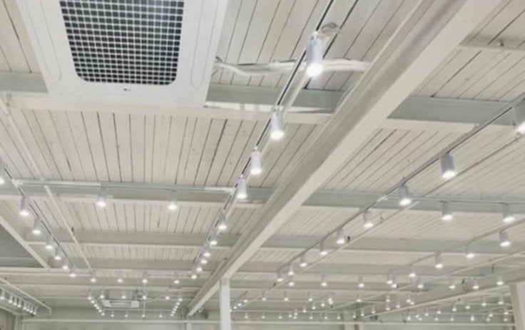 ‼️ NIEUWE 20 LED spots + 20 Meter rails 3 fase wit, Ophalen of Verzenden, Zo goed als nieuw, Metaal of Aluminium, Led