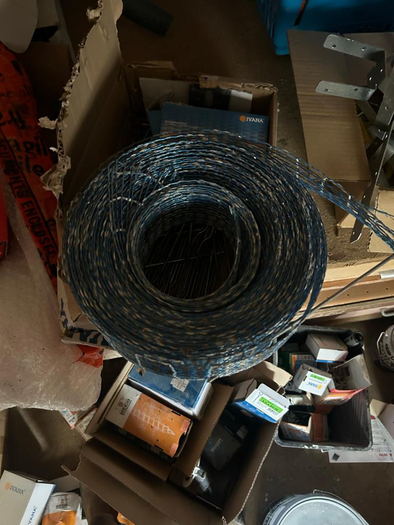 Rol murfor metselwapening, Ophalen, Zo goed als nieuw, 20 meter of meer, Prikkeldraad