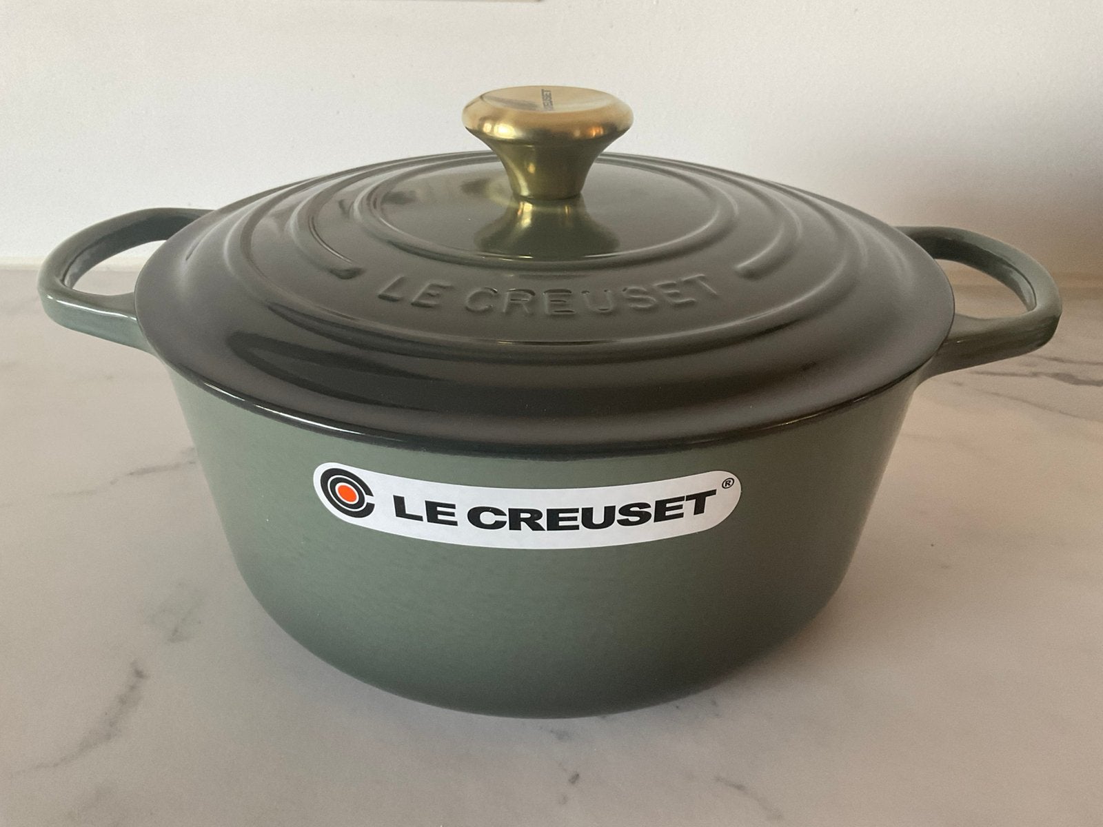 Le Creuset 26 cm pan, thyme groen, 5,3 lt, nieuw, Geschikt voor inductie, Nieuw, Le Creuset, Ophalen of Verzenden