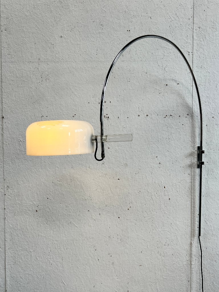 Vintage RAAK Amsterdam Sagittairus booglamp / wandlamp, Ophalen, RAAK Amsterdam, Onbekend, E27 (groot)