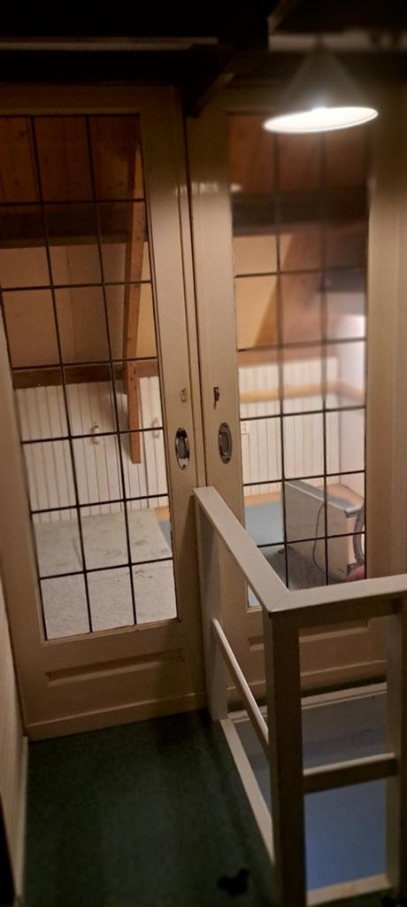 En suite deuren, Ophalen, Gebruikt