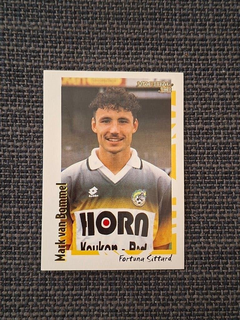 Panini Voetbal 98 Mark van Bommel Fortuna, Ophalen of Verzenden, 1980 tot heden, Zo goed als nieuw, Gebouw