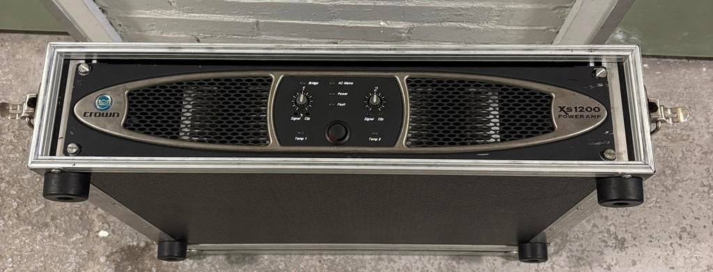 CROWN XS 1200 Power AMP, Muziek en Instrumenten, Versterkers | Keyboard, Monitor en PA, Ophalen of Verzenden, 1000 watt of meer