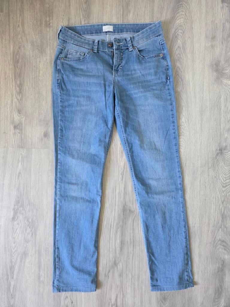MAC stretch Jeans - Maat EU 38  - Carrie Pipe, Blauw, MAC, Ophalen of Verzenden, Zo goed als nieuw