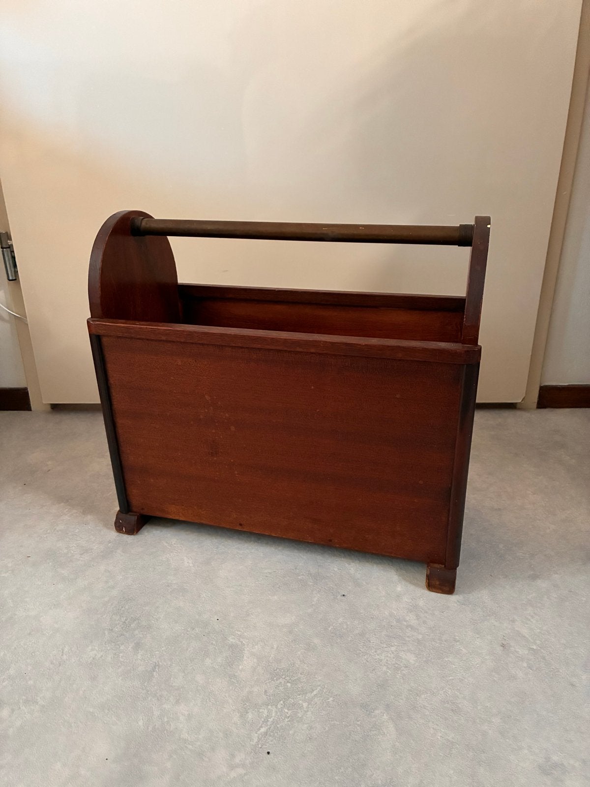 houten lectuurbak stijl van de Amsterdamse School, Ophalen of Verzenden