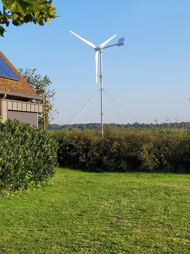 Complete 5 kW Windmolen (Showmodel) windgenerator, Ophalen, Zo goed als nieuw