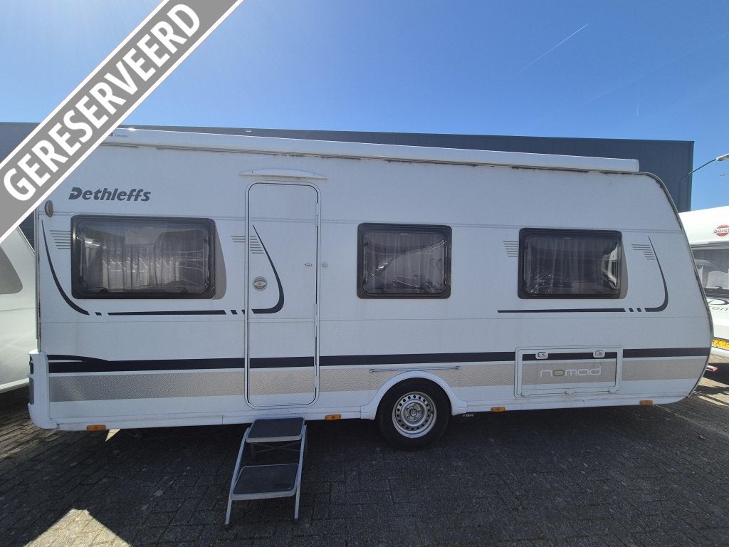 Dethleffs Nomad 500 DB 2011 Mover, luifel, voortent 14500,-, Rondzit, Schokbreker, Particulier, Overige typen