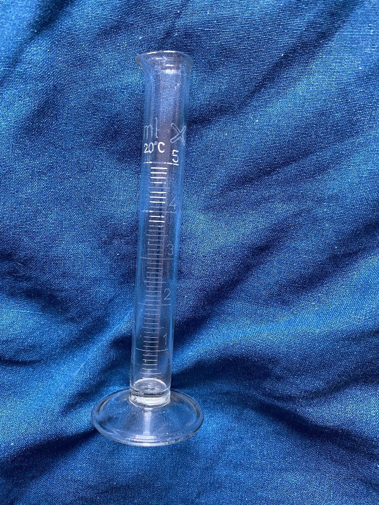 Maatcilinder 5ml H.M (laboratorium), Ophalen of Verzenden, Nieuw