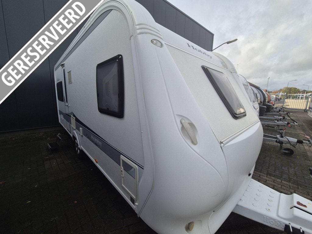 Hobby Excellent 540 UFE 2012 Mover, voortent 17500,-, Rondzit, Hobby, Particulier, Schokbreker