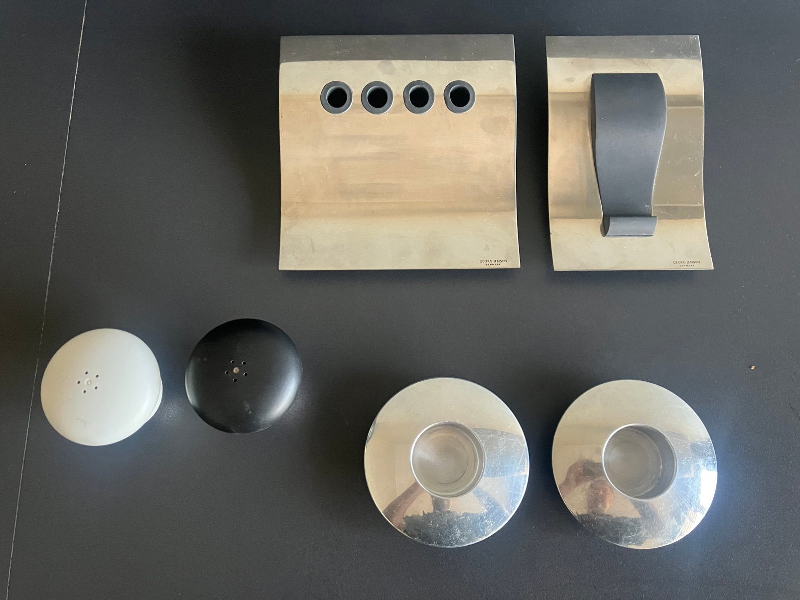 Georg Jensen Design Collectie: Kandelaars, Peper/Zout & Bure, Ophalen of Verzenden