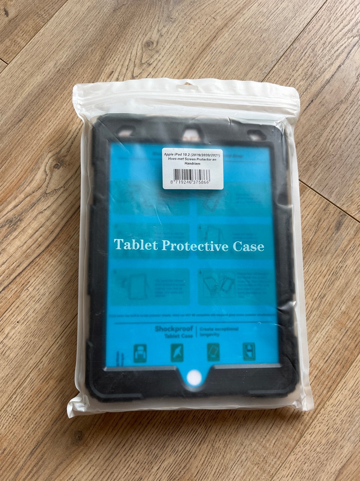 Apple iPad 10.2 hoes protector, Ophalen of Verzenden, Nieuw, 10 inch, Bescherming voor- en achterkant