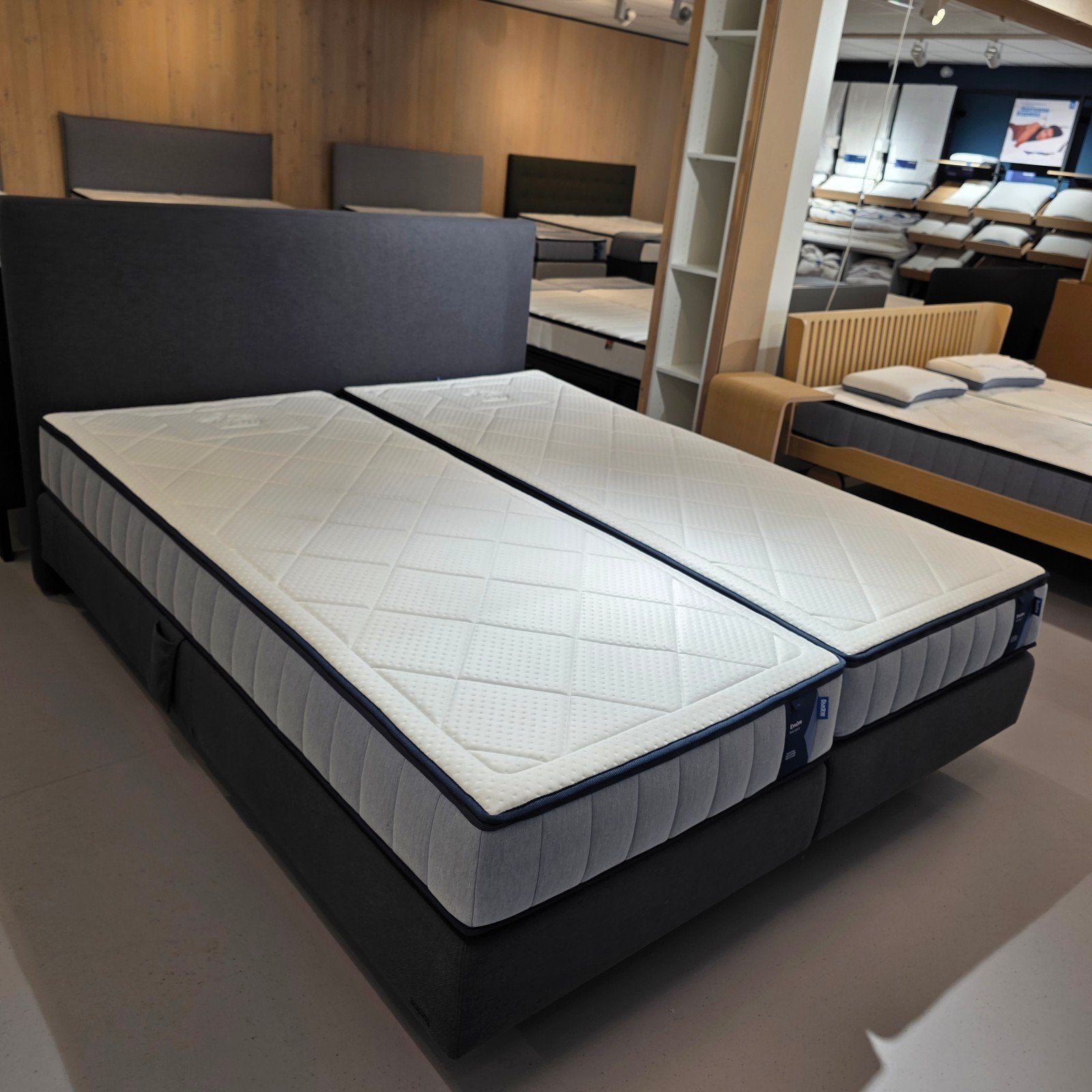 Boxspring Auping Original 180x210 Elektrisch 3M, Ophalen of Verzenden