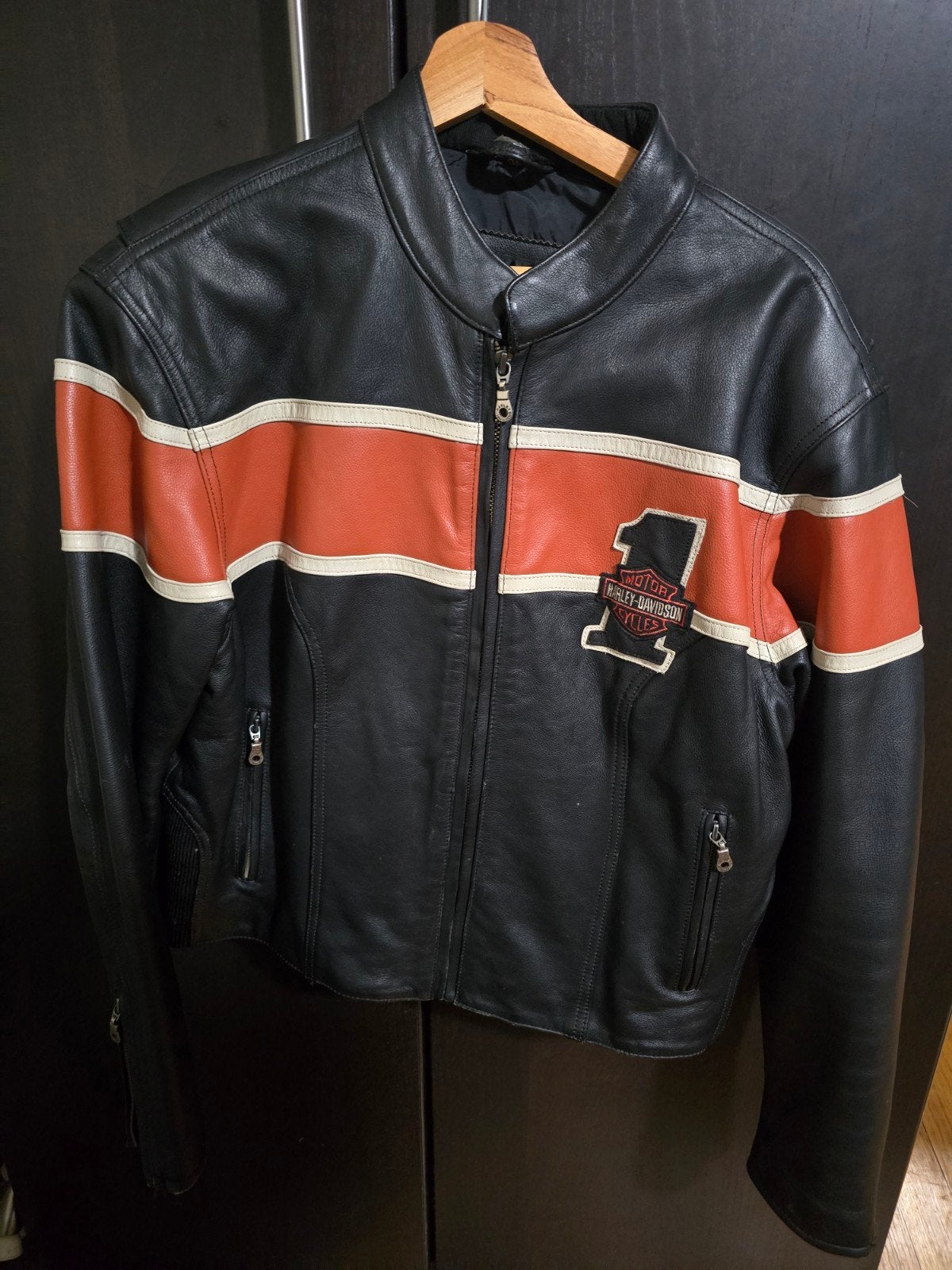 Harley-Davidson Leren Motorjas - Maat XL, Ophalen, Tweedehands, Jas | leer, Harley-Davidson