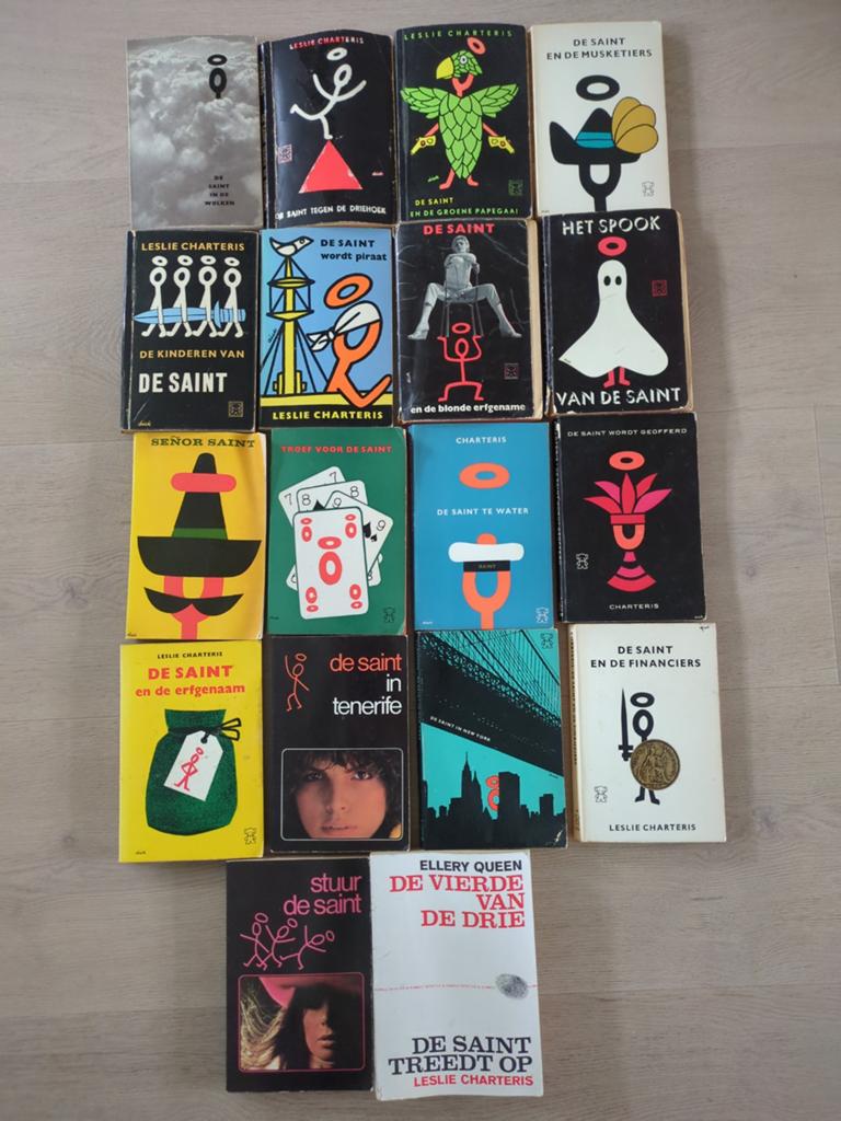 18 "De Saint pockets Leslie Charteris, Boeken, Ophalen of Verzenden