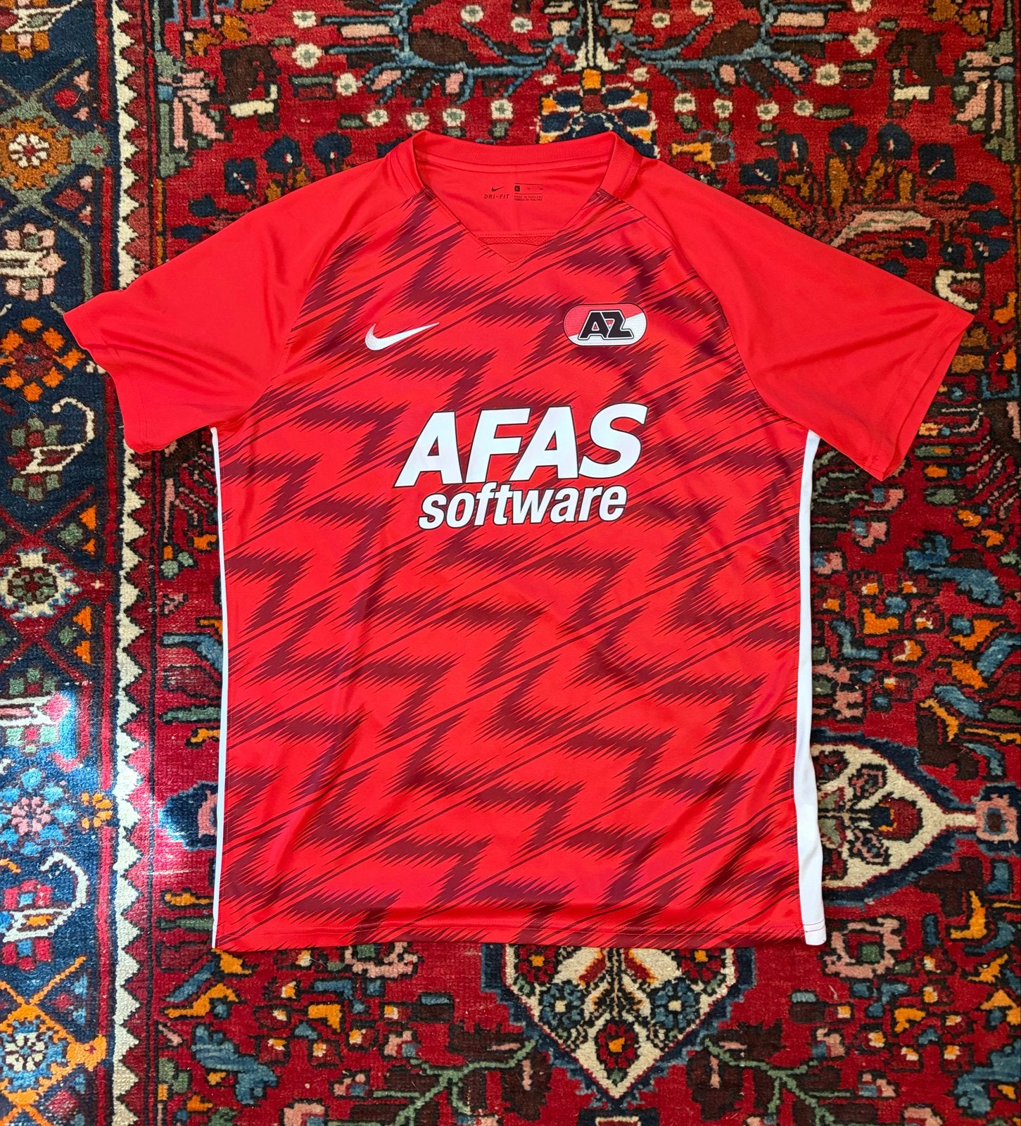 AZ Alkmaar thuisshirt 2020/2021 Nike – maat XL, Verzenden, Gedragen, Maat 56/58 (XL), Rood