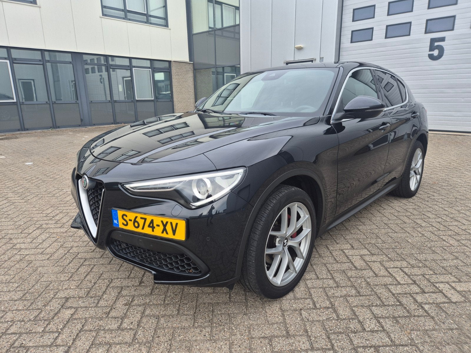 Alfa Romeo Stelvio 2.0 Q4 295PK Super Veloce | Panodak, Auto's, Automaat, Dealer onderhouden, 295 pk, 1995 cc