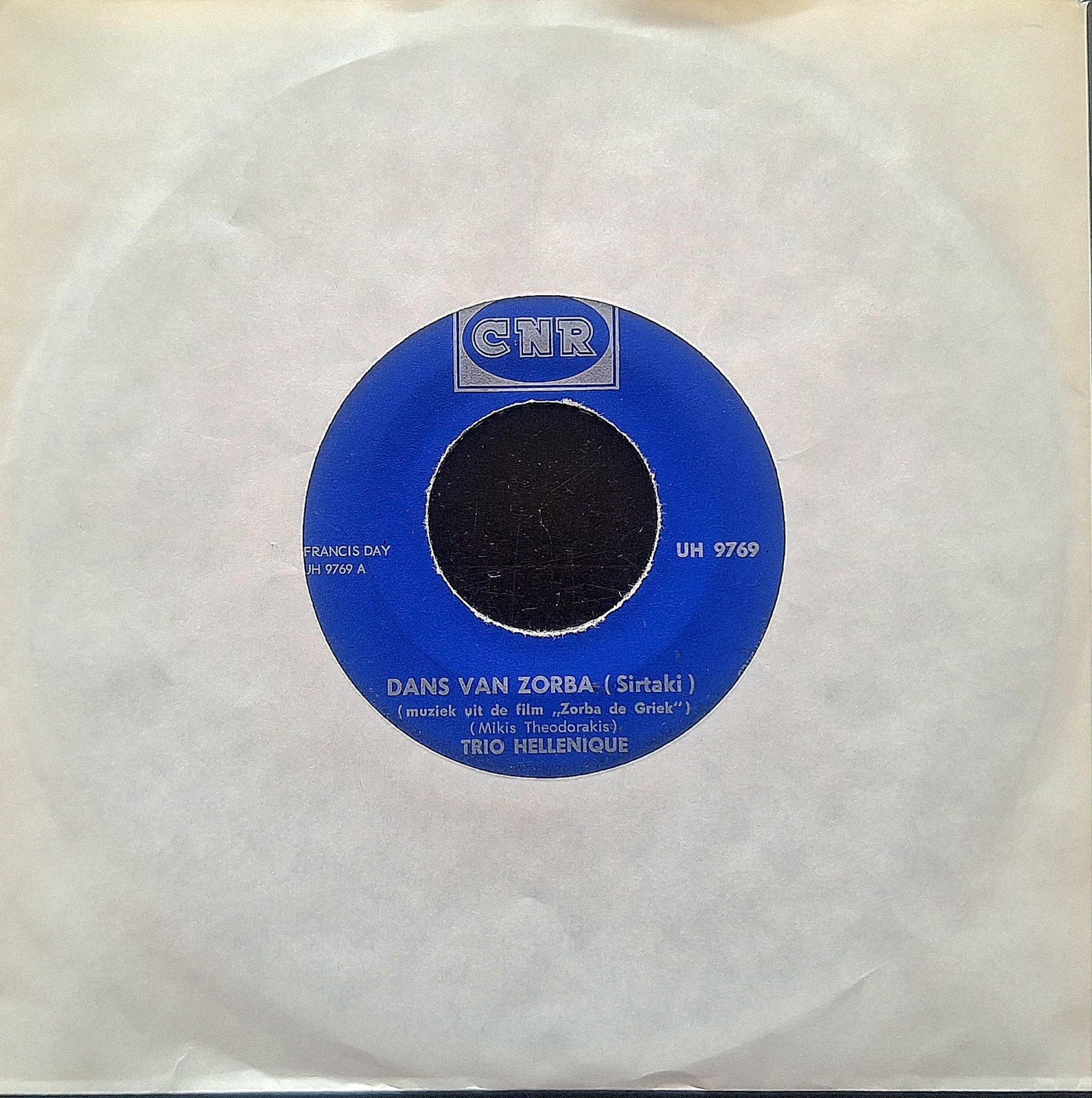 7"/SINGLE  TRIO HELLENIQUE - Dans Van Zorba, Ophalen of Verzenden, Gebruikt, Nederlandstalig