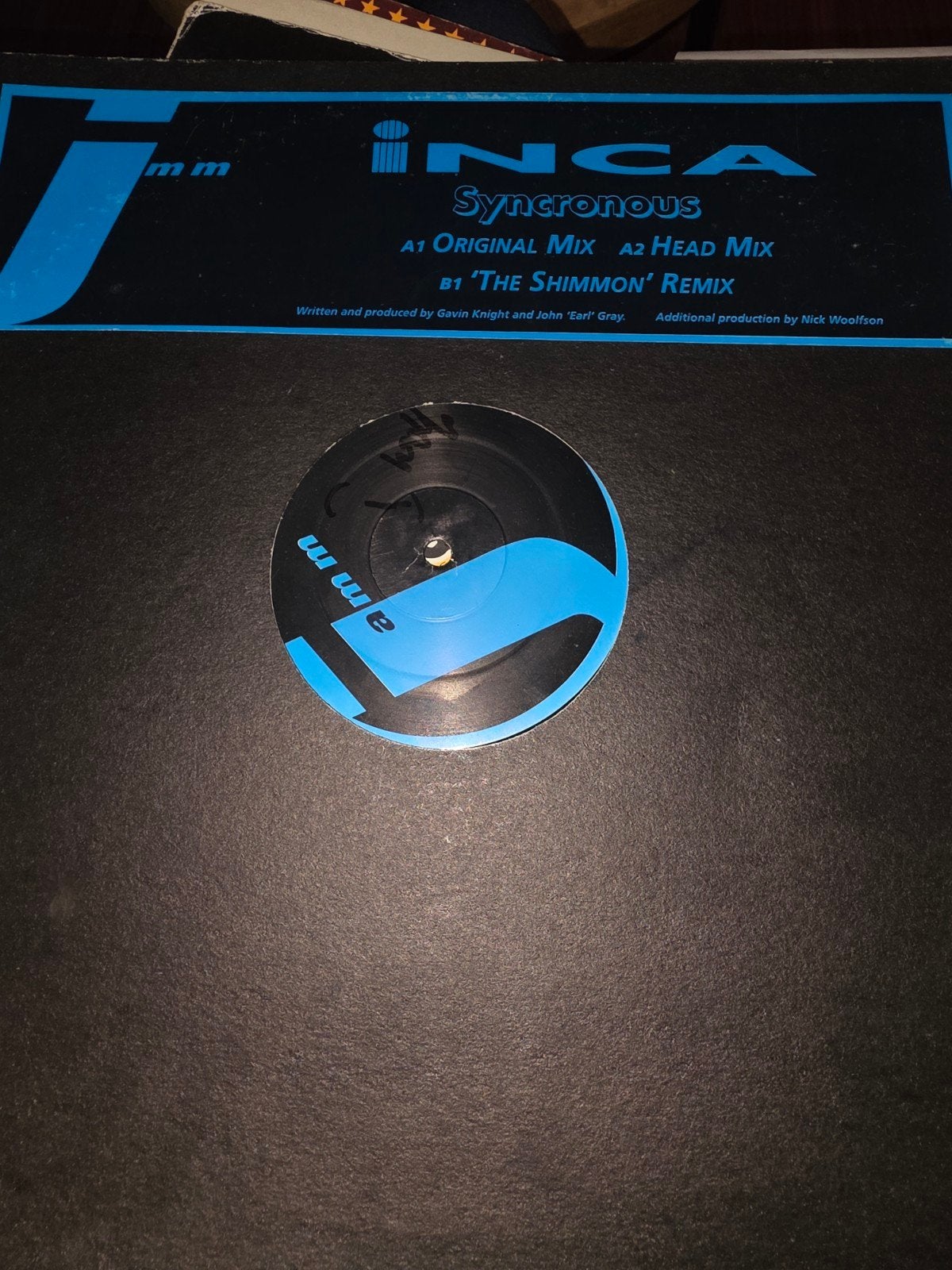 Inca syncronous, Verzenden, Zo goed als nieuw, 12 inch, LP
