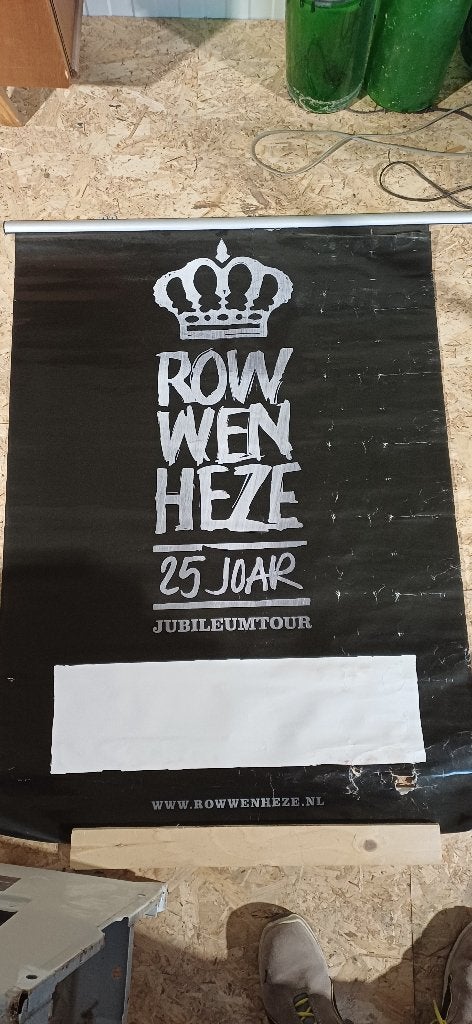 Poster Rowen Heze, Rechthoekig Staand, Deurposter of groter, Ophalen of Verzenden, Zo goed als nieuw