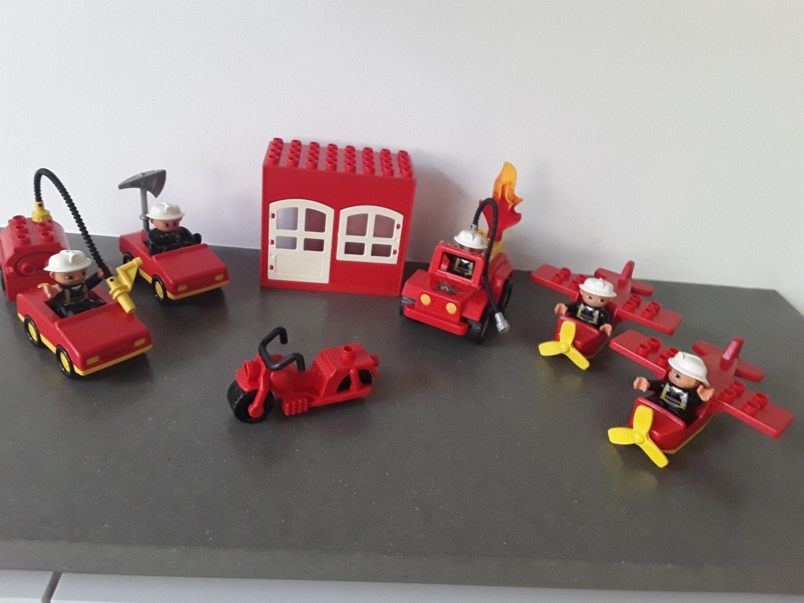 duplo brandweer auto's, Kinderen en Baby's, Speelgoed | Duplo en Lego, Ophalen of Verzenden, Duplo